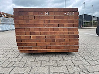 Angelim pedra onderliggers geschaafd 2500x68x45mm (65x) - afbeelding 3 van  4