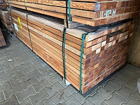 Angelim pedra onderliggers geschaafd 2500x68x45mm (65x) - afbeelding 4 van  4