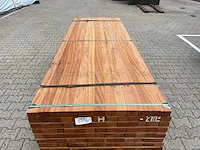 Angelim pedra onderliggers geschaafd 2500x68x45mm (65x)