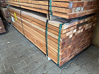 Angelim pedra onderliggers geschaafd 2500x68x45mm (86x) - afbeelding 2 van  2