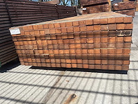 Angelim pedra onderliggers geschaafd 3050x50x35mm (180x) - afbeelding 3 van  3