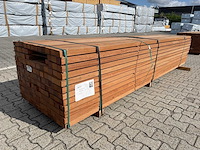 Angelim pedra onderliggers geschaafd 3500x68x45mm (65x) - afbeelding 3 van  3