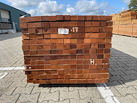Angelim pedra onderliggers geschaafd 4500x68x45mm (78x) - afbeelding 3 van  3