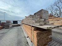 Angelim pedra palen fijnbezaagd 3350-4900x52x52mm (170x) - afbeelding 2 van  3