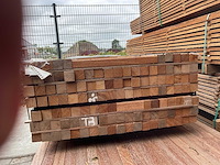 Angelim pedra palen geschaafd 1550-2150x45x45mm (121x) - afbeelding 2 van  2