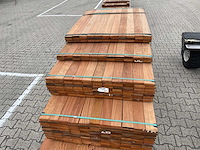 Angelim pedra planken geschaafd 1250-2150x90x21mm (253x) - afbeelding 1 van  3