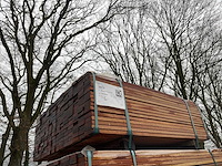 Angelim pedra planken geschaafd 1250x70x21mm (220x) - afbeelding 2 van  3