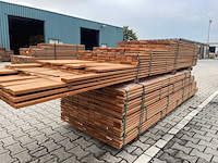 Angelim pedra planken geschaafd 1550-4000x70x21mm (208x) - afbeelding 2 van  3