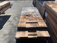 Angelim pedra planken geschaafd 2150-2450x90x21mm (102x) - afbeelding 2 van  3
