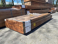 Angelim pedra planken geschaafd 2150-2450x90x21mm (102x) - afbeelding 1 van  3