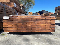 Angelim pedra planken geschaafd 2150-2450x90x21mm (102x) - afbeelding 3 van  3