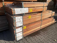 Angelim pedra planken geschaafd 2150-2450x90x21mm (102x) - afbeelding 2 van  3