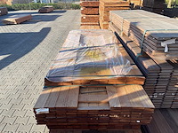 Angelim pedra planken geschaafd 2150-2450x90x21mm (102x) - afbeelding 1 van  3