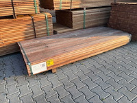 Angelim pedra planken geschaafd 2450x70x21mm (140x) - afbeelding 2 van  3