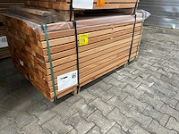 Angelim pedra regels geschaafd 1500x68x45mm (141x) - afbeelding 4 van  4