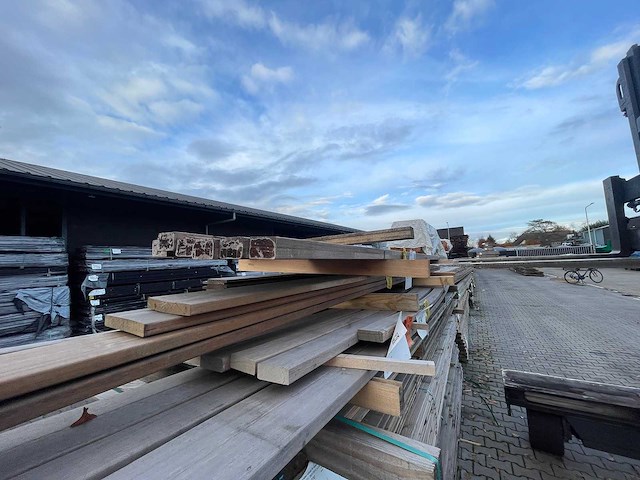 Angelim pedra regels geschaafd 2500x68x45mm (6x) - afbeelding 2 van  3