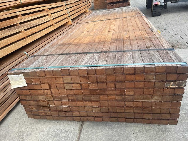 Angelim pedra regels geschaafd 3050x50x35mm (180x) - afbeelding 3 van  3