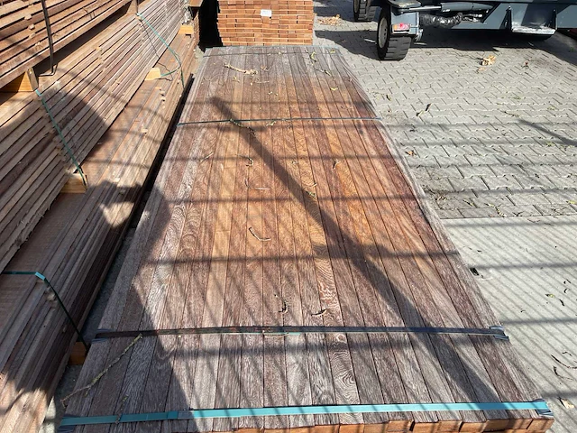 Angelim pedra regels geschaafd 3050x50x35mm (180x) - afbeelding 1 van  3