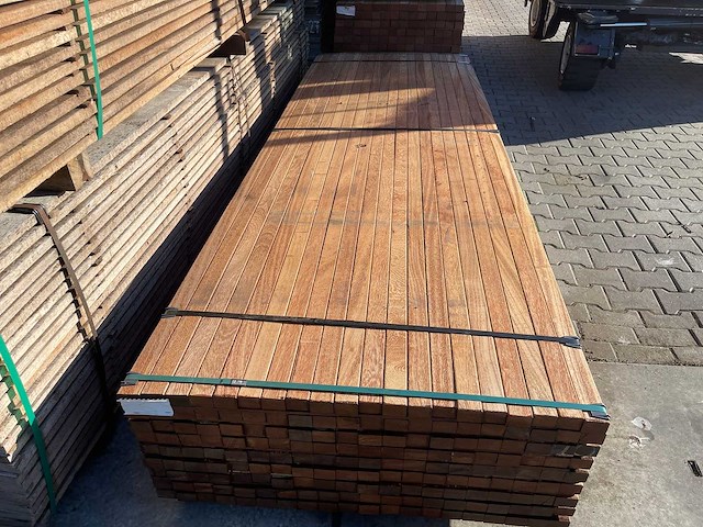 Angelim pedra regels geschaafd 3050x50x35mm (180x) - afbeelding 1 van  3
