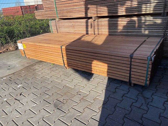 Angelim pedra regels geschaafd 3050x50x35mm (180x) - afbeelding 2 van  3