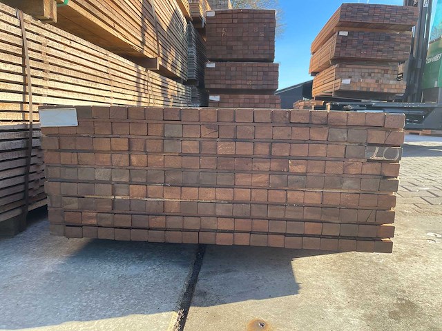 Angelim pedra regels geschaafd 3050x50x35mm (180x) - afbeelding 3 van  3