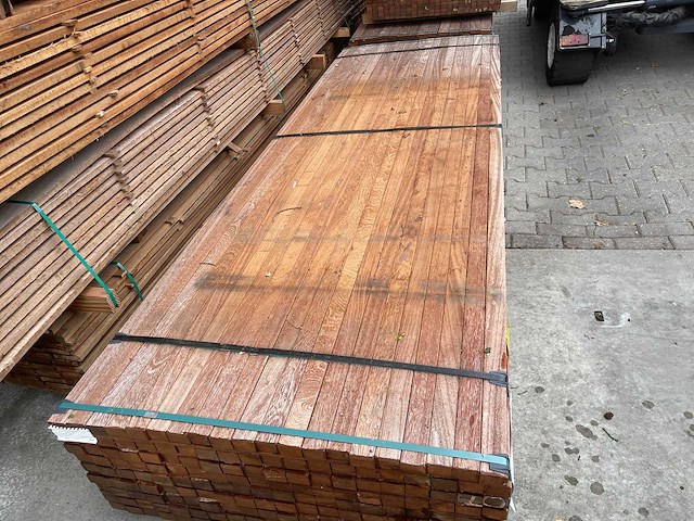Angelim pedra regels geschaafd 3050x50x35mm (180x) - afbeelding 1 van  3