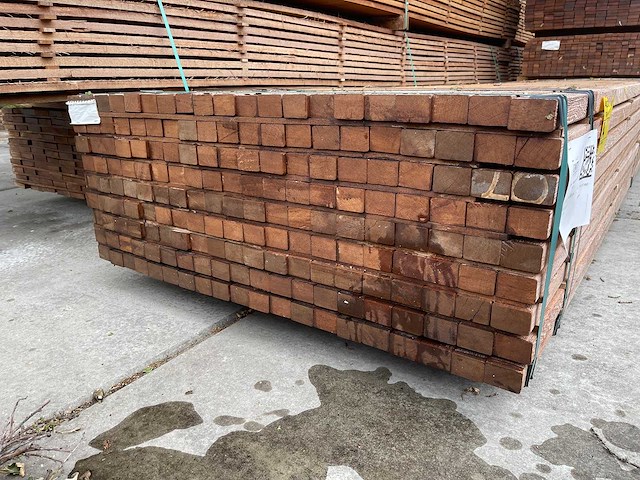 Angelim pedra regels geschaafd 3050x50x35mm (180x) - afbeelding 3 van  3
