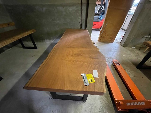 Angelim pedra tafel 2200x800x70mm - afbeelding 2 van  3