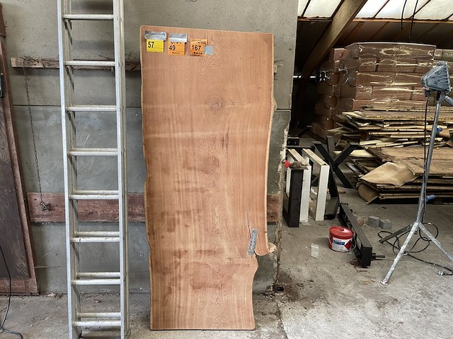 Angelim pedra tafelblad, 2000x800x60mm - afbeelding 1 van  3