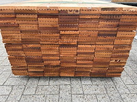 Angelim pedra vlonderplanken 2450x143x21mm (84x) - afbeelding 3 van  4