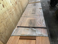 Angelim pedra vlonderplanken 4900x143x21mm (53x) - afbeelding 1 van  3