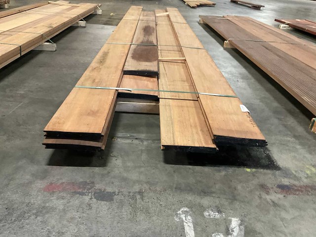 Angelim vermelho damwanddelen 30x220 mm (7x) - afbeelding 2 van  6