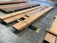 Angelim vermelho damwanddelen 30x220 mm (7x) - afbeelding 3 van  6