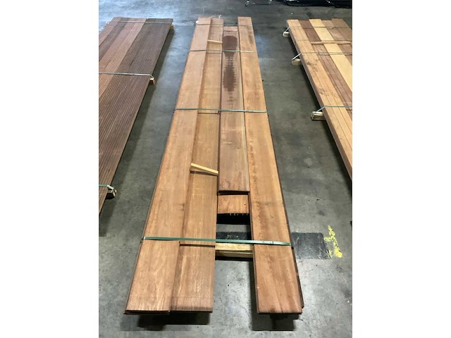 Angelim vermelho damwanddelen 30x220 mm (7x) - afbeelding 5 van  6