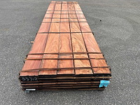 Angelim vermelho hardhout plank (34x) - afbeelding 3 van  4