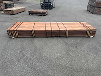 Angelim vermelho hardhout plank (34x) - afbeelding 4 van  4