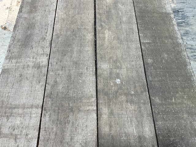 Angelim vermelho hardhouten plank gezaagd 300x20x4 cm (12x) - afbeelding 5 van  8