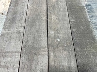 Angelim vermelho hardhouten plank gezaagd 300x20x4 cm (12x) - afbeelding 5 van  8