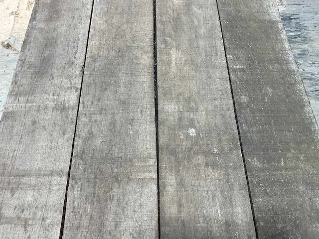 Angelim vermelho hardhouten plank gezaagd 300x20x4 cm (12x) - afbeelding 5 van  8