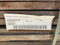 Angelim vermelho hardhouten plank gezaagd 400x19,5x3 cm (15x) - afbeelding 6 van  7