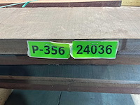 Angelim vermelho hardhouten plank gezaagd 450x19,5x3 cm (20x) - afbeelding 6 van  8