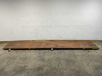 Angelim vermelho hardhouten regel - 500x6,8x4,5 cm (14x) - afbeelding 1 van  5