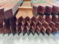 Angelim vermelho paal gepunt en geschaafd 350x6,8x6,8 cm (30x) - afbeelding 8 van  11