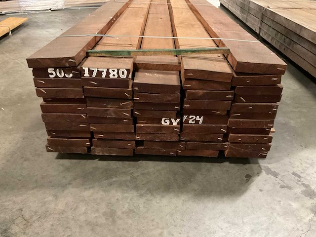 Angelim vermelho planken 40x200 mm (51x) - afbeelding 2 van  3