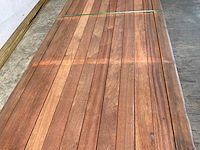 Angelim vermelho regel geschaafd 450x9x4,5 cm (20x) - afbeelding 2 van  5