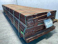 Angelim vermelho regel geschaafd 500x9x4,5 cm (20x) - afbeelding 4 van  6