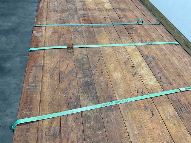 Angelim vermelho regel geschaafd 500x9x4,5 cm (20x) - afbeelding 1 van  4