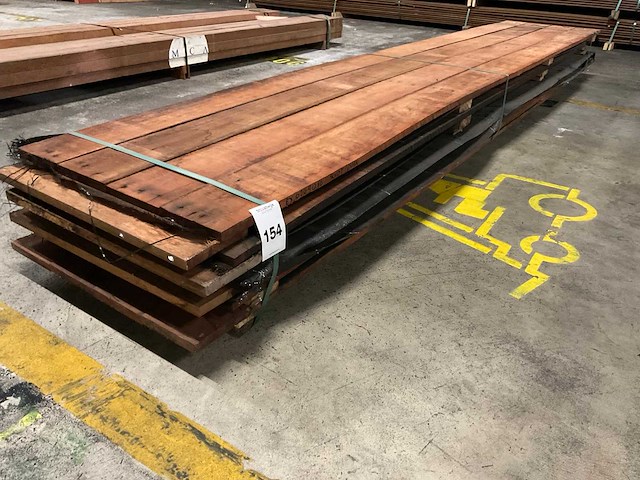 Angelim vermelho schotten 20x600 mm (5x) - afbeelding 1 van  4