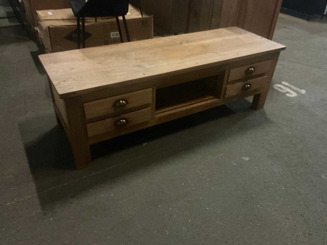 Angelique teak tv meubel - afbeelding 1 van  4