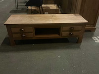 Angelique teak tv meubel - afbeelding 2 van  4
